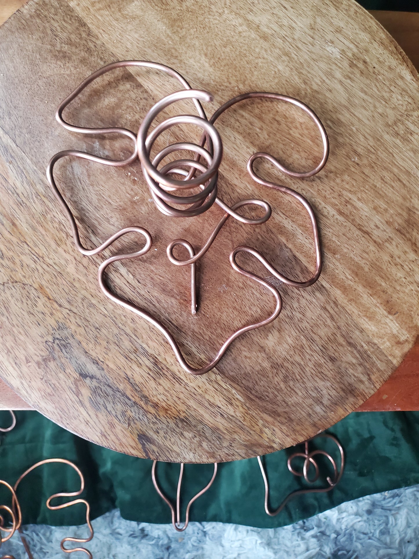 Copper propagation tube holder
