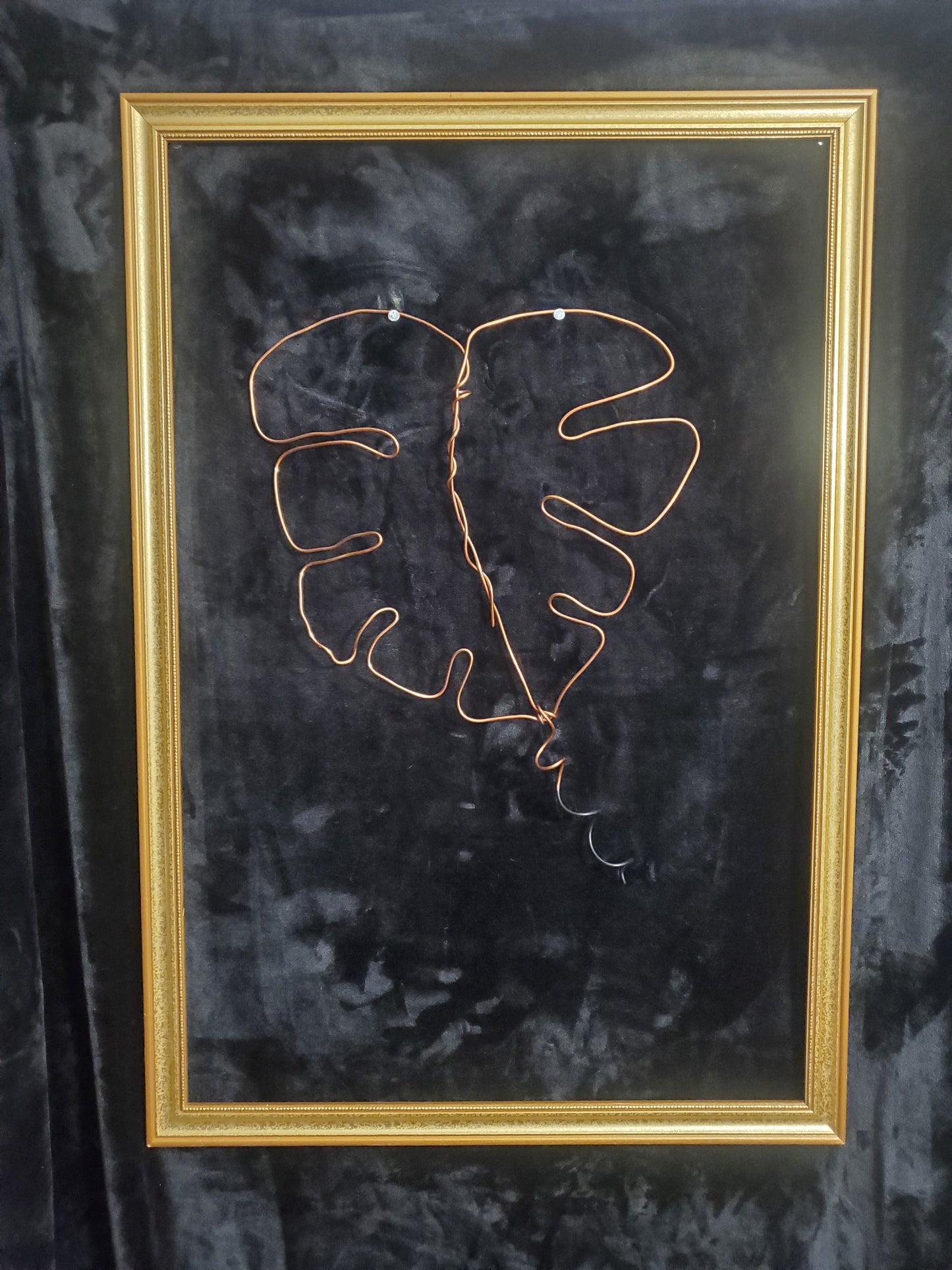Copper plant trellises